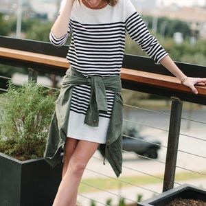 Anthropologie Belmont Button 100% cotton dress